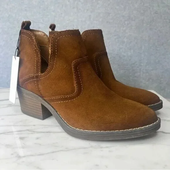 Sonoma Shoes Sonoma Womens Westernbooties Wood Cut Whiskey